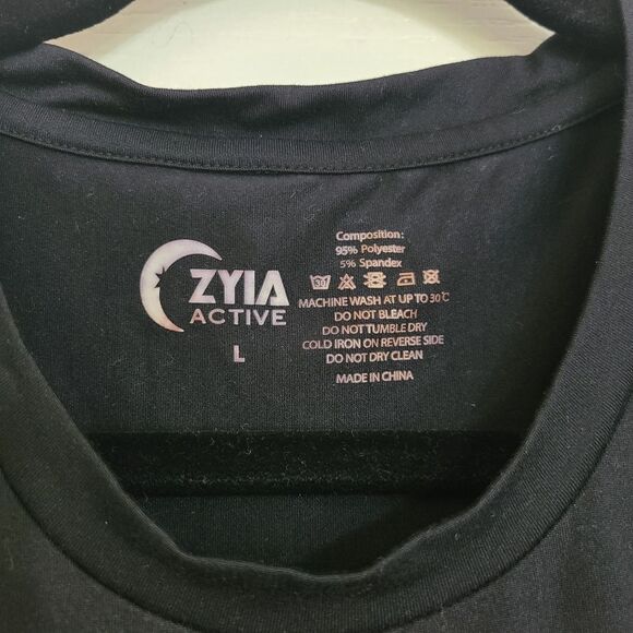Zyia Active Black Kettlebell Tank Top Size Large - Picture 4 of 4